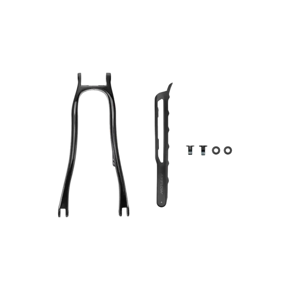 Amflow PL Rear Chainstay Frame Repair Kit (Black)