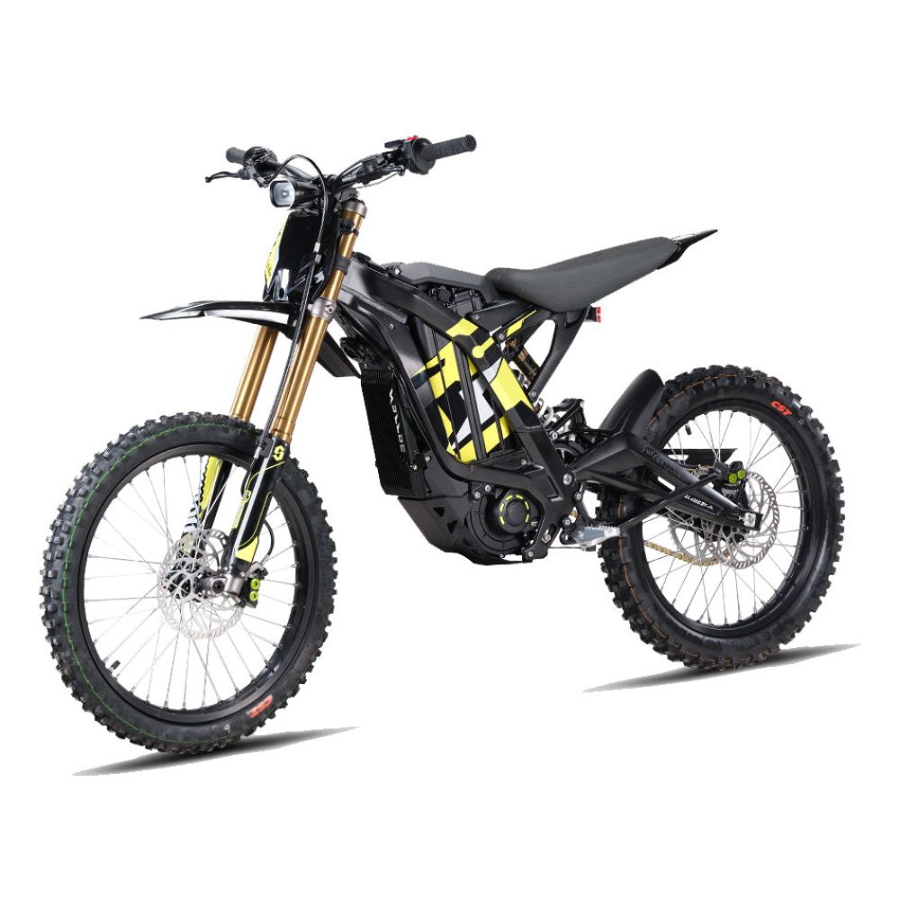Surron Light Bee X black electric dirt bike top speed high performance off-road e-bike