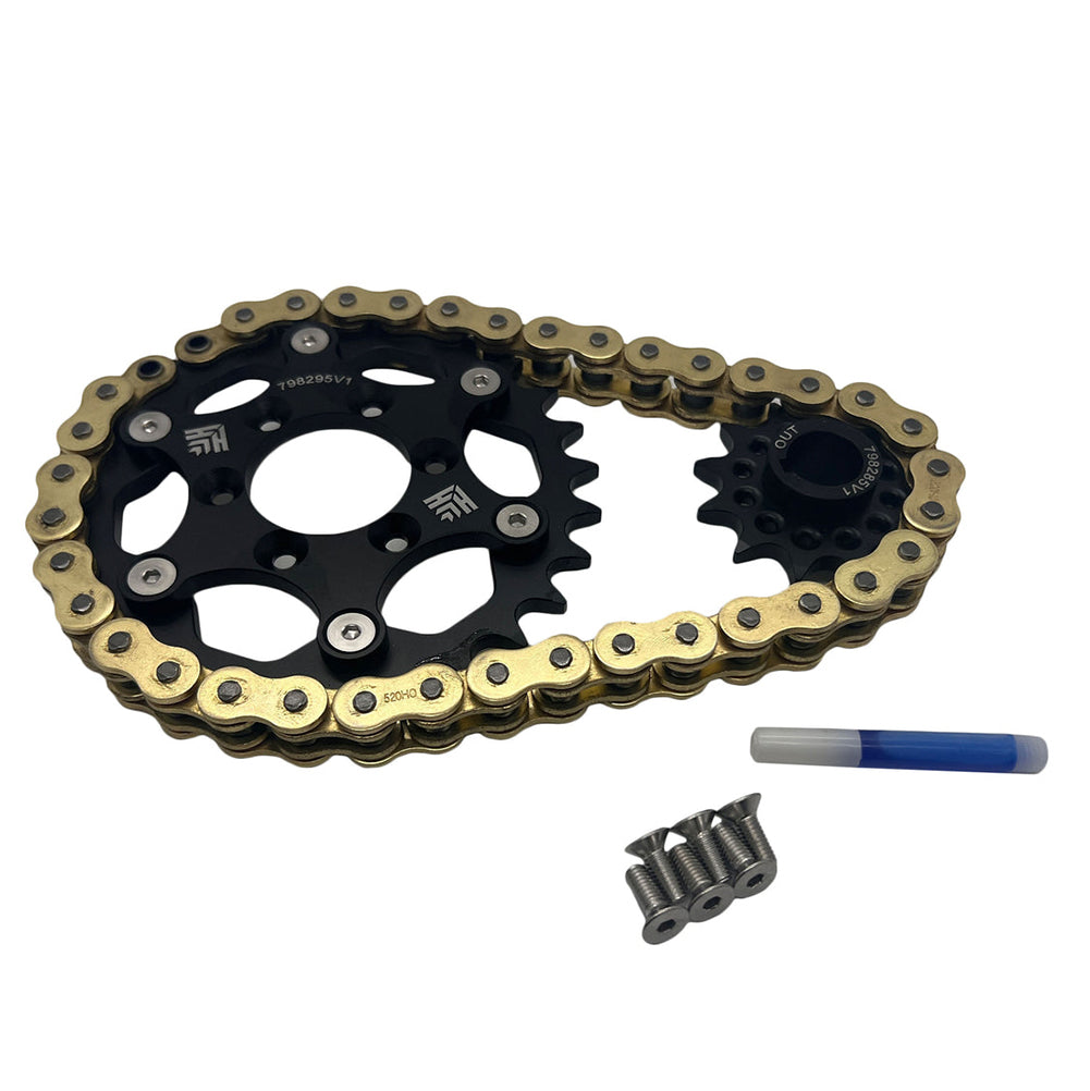 Heavy Hitter 520 Primary Chain Conversion for Surron Ultra Bee