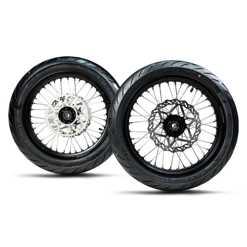Surron Ultra Bee Supermoto Wheelset Kit (Slick Road Tires)