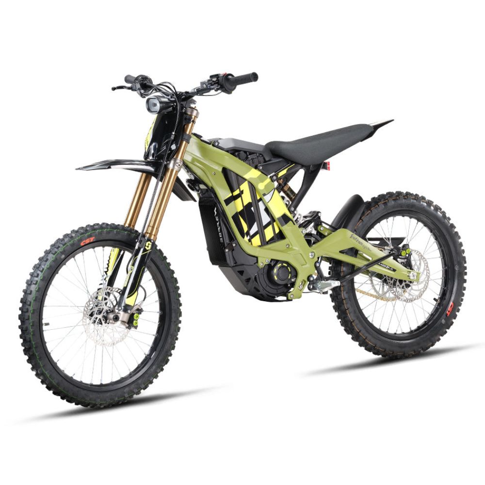 Surron Light Bee X 2025 green electric dirt bike lightweight off-road e-bike high performance model